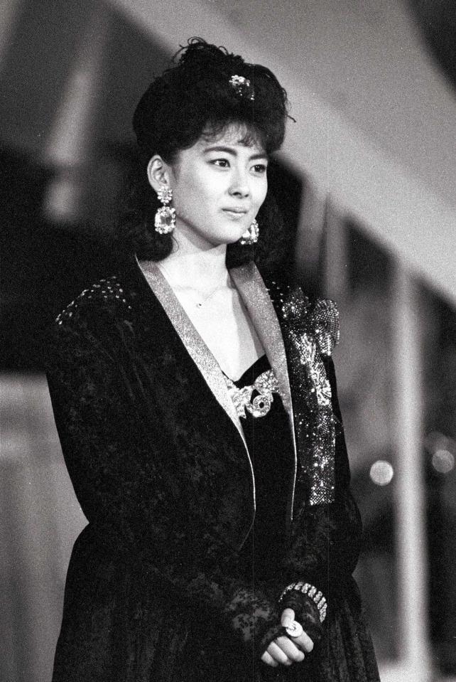 　中山美穂さん＝８５年