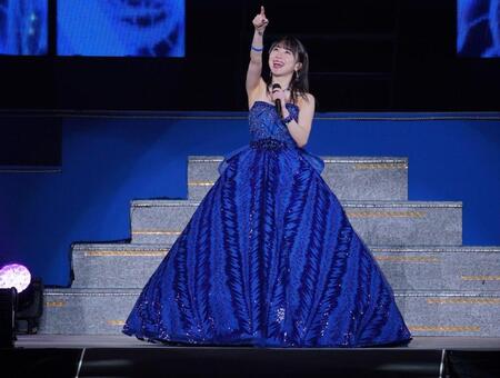 　卒業セレモニーを行った「モーニング娘。’２４」サブリーダー・石田亜佑美