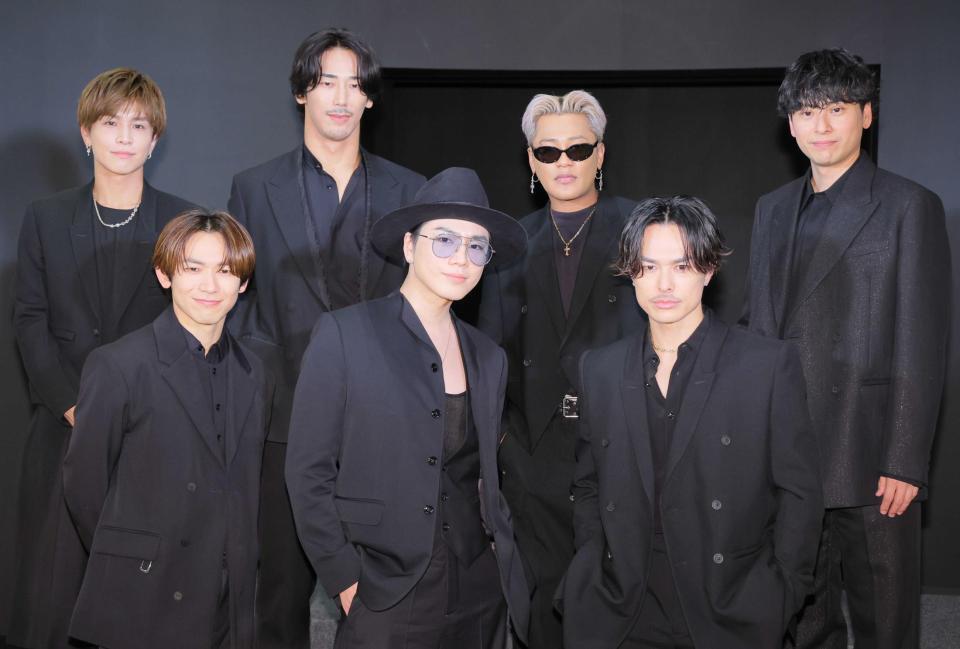　ほほ笑む三代目　Ｊ　ＳＯＵＬ　ＢＲＯＴＨＥＲＳ（撮影・吉澤敬太）