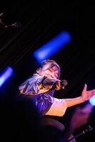 　ツアーの最終公演を行った河野万里奈