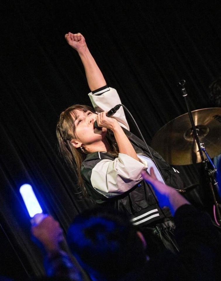 　ツアーの最終公演を行った河野万里奈