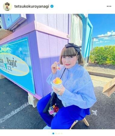 黒柳徹子のインスタグラム＠ｔｅｔｓｕｋｏｋｕｒｏｙａｎａｇｉより