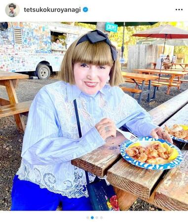 黒柳徹子のインスタグラム＠ｔｅｔｓｕｋｏｋｕｒｏｙａｎａｇｉより