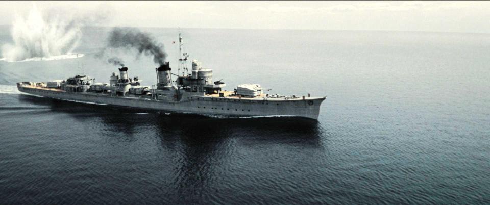 　劇中に登場する　駆逐艦「雪風」　©２０２５　Ｙｕｋｉｋａｚｅ　Ｐａｒｔｎｅｒｓ．