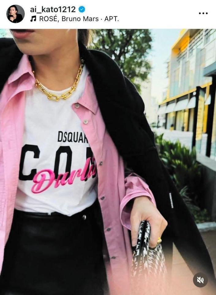 加藤あいのインスタグラム＠ａｉ＿ｋａｔｏ１２１２より