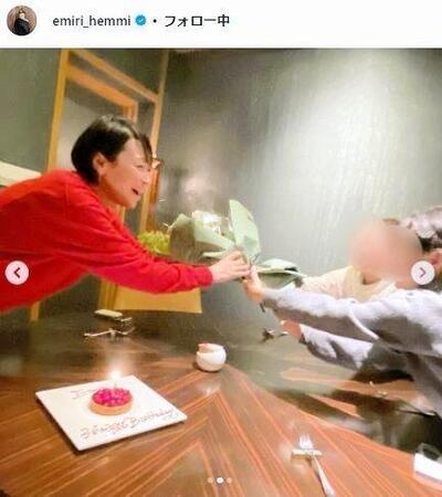 　辺見えみりのインスタグラム＠ｅｍｉｒｉ＿ｈｅｍｍｉより