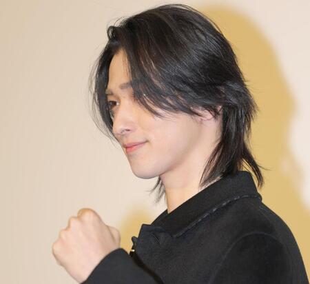 　１年間主演を務める意気込みを見せる横浜流星（撮影・吉澤敬太）