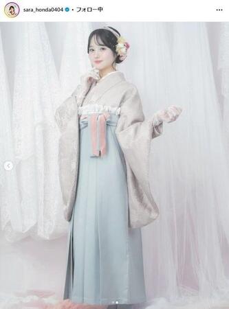 本田紗来インスタグラム＠ｓａｒａ＿ｈｏｎｄａ０４０４から