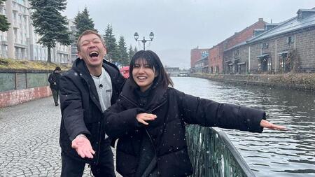 　正月特番で初のサシ飲みが実現した玉袋筋太郎（左）と清田みくり