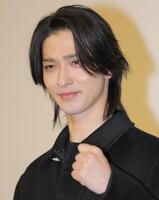 　１年間主演を務める意気込みを見せる横浜流星（撮影・吉澤敬太）