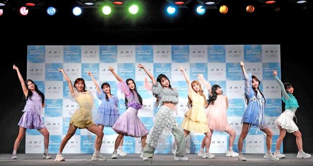 ME：I 毛先まで美しい艶髪なびかせてキレキレダンス披露 RAN