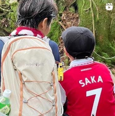 ８月の屋久島旅で。青木裕子のインスタグラム＠ｙｕｋｏａｏｋｉ＿ｏｆｆｉｃｉａｌより 