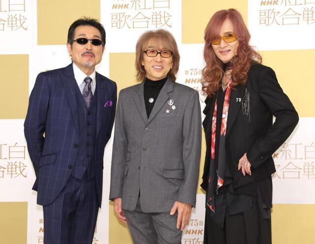 紅白リハ】THE ALFEE 41年ぶり紅白リハの雰囲気酔いしれる