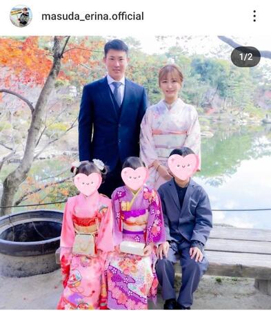 　枡田絵理奈のインスタグラム（＠ｍａｓｕｄａ＿ｅｒｉｎａ．ｏｆｆｉｃｉａｌ）から