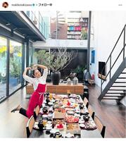 　滝沢眞規子のインスタグラム＠ｍａｋｉｋｏｔａｋｉｚａｗａから