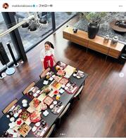 　滝沢眞規子のインスタグラム＠ｍａｋｉｋｏｔａｋｉｚａｗａから