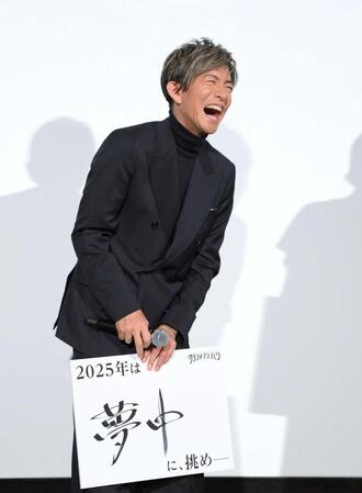 　笑顔がはじける木村拓哉