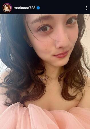 谷まりあインスタグラム（＠ｍａｒｉａａａａ７２８）より
