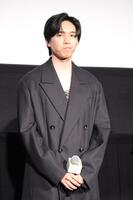 公開記念舞台あいさつに登壇した坂東龍汰