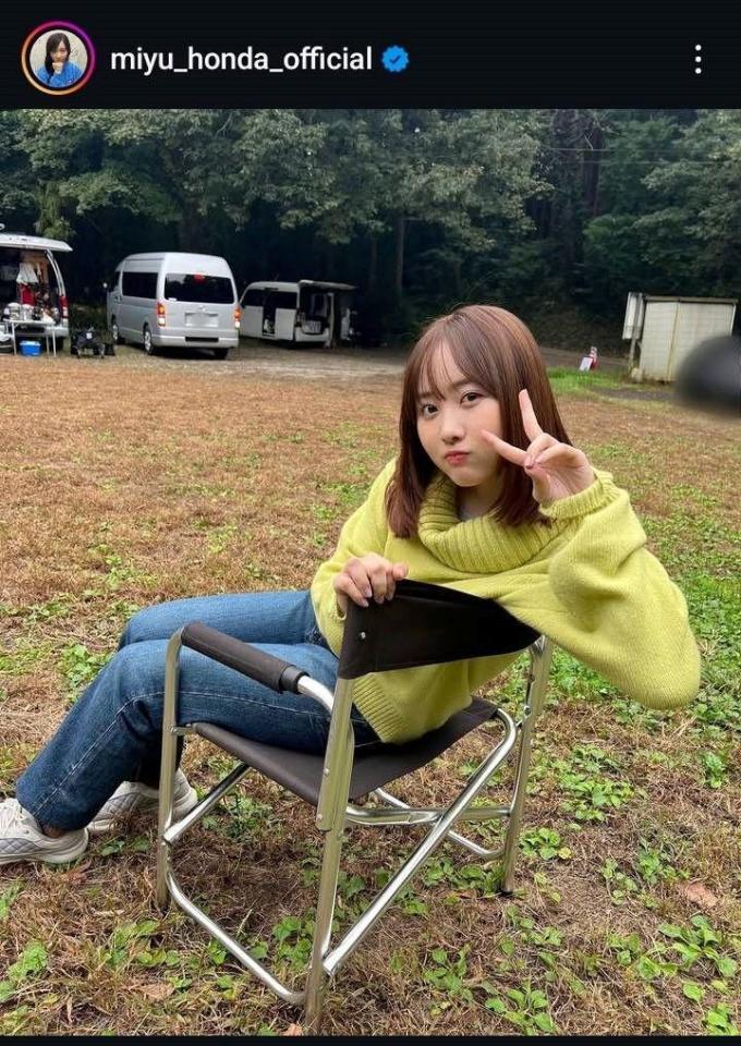 本田望結インスタグラム（＠ｍｉｙｕ＿ｈｏｎｄａ＿ｏｆｆｉｃｉａｌ）より　