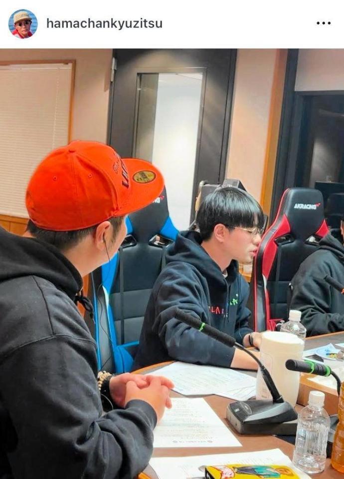 浜田雅功のスタッフによるインスタグラム＠ｈａｍａｃｈａｎｋｙｕｚｉｔｓｕより