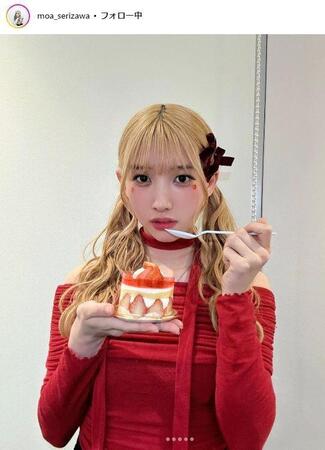芹澤もあインスタグラム＠ｍｏａ＿ｓｅｒｉｚａｗａから