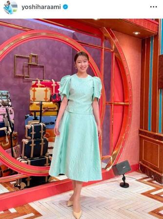 良原安美アナのインスタグラム＠ｙｏｓｈｉｈａｒａａｍｉより