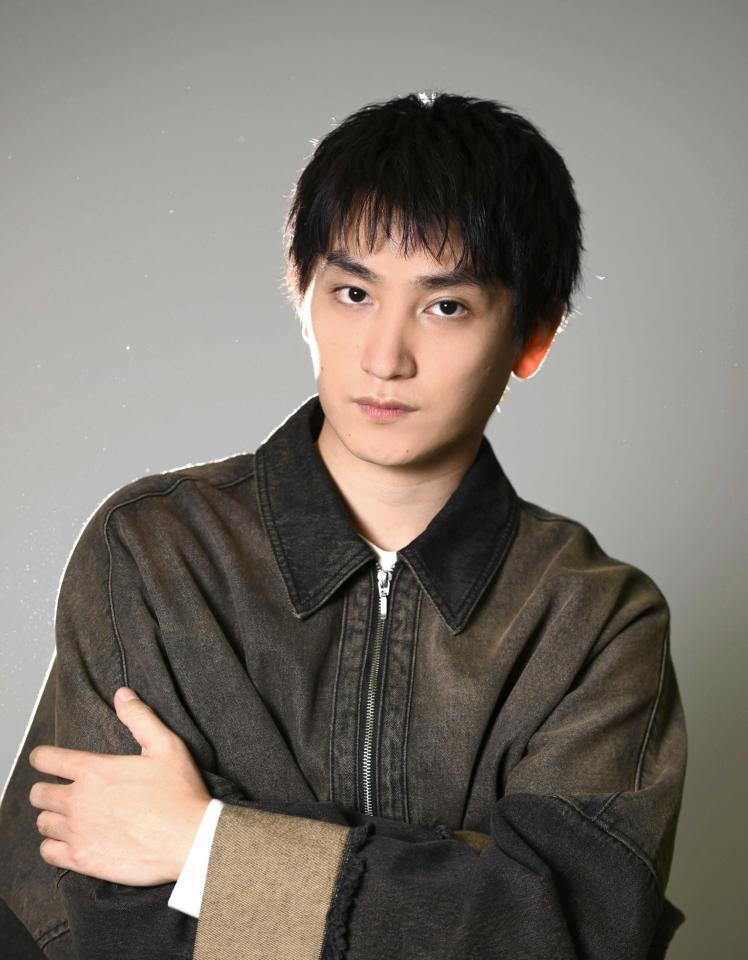 　演技への思いを語った金子大地（撮影・堀内翔）