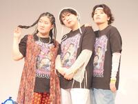 　初のファンミーティングを開催したＭｙＭ（左から）Ｙｏｓｈｉｋｏ、Ｍｉｙｕｋｉ、Ｍａｈｉｒｕ