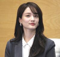 　取材会に出席した谷まりあ