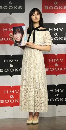 　取材会に出席した乃木坂４６の五百城茉央