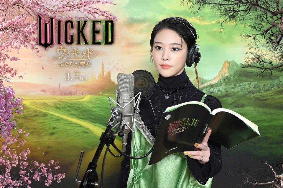 　アフレコに臨んだ高畑充希