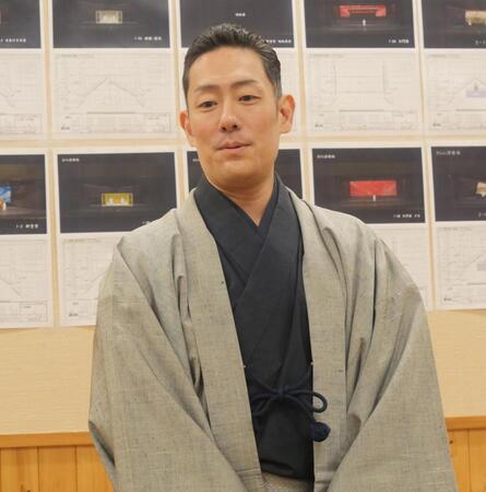 　取材会に出席した中村七之助