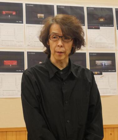 　取材会に出席した横内謙介氏