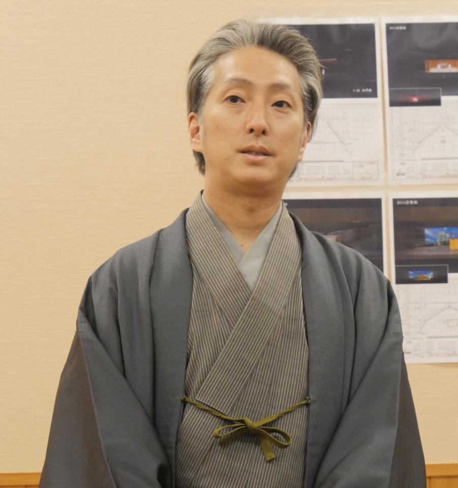 　取材会に出席した中村七之助