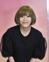 　北川悦吏子さん。２３年１月、ドラマ「夕暮れに、手をつなぐ」表会見で