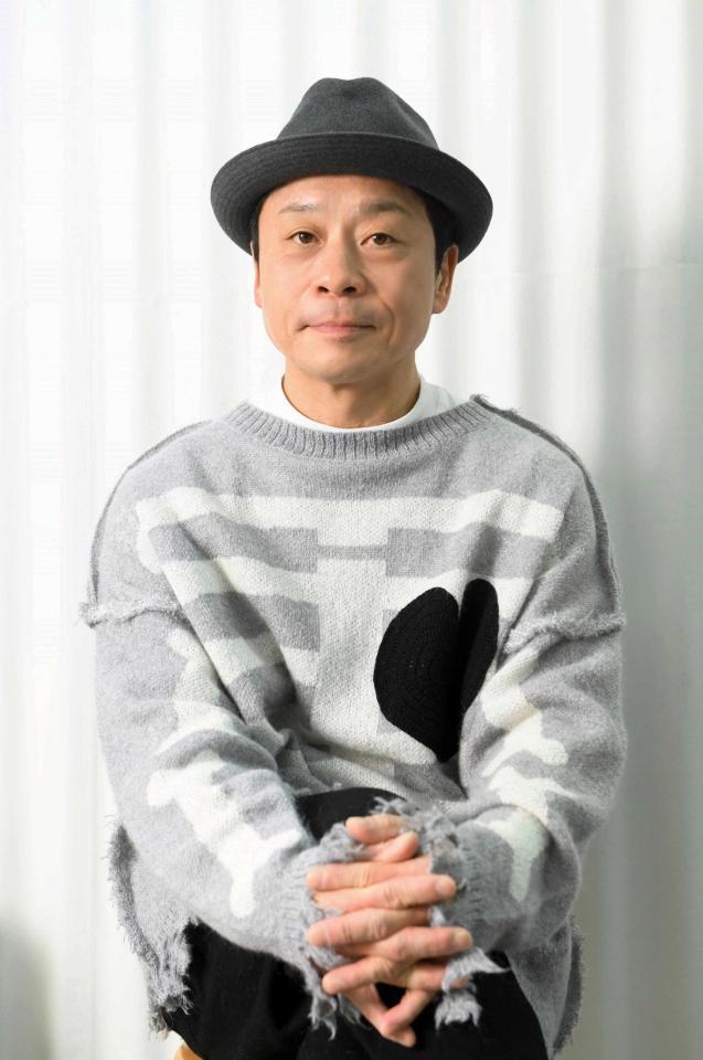 　主演舞台について語った三宅弘城（撮影・佐々木彰尚）