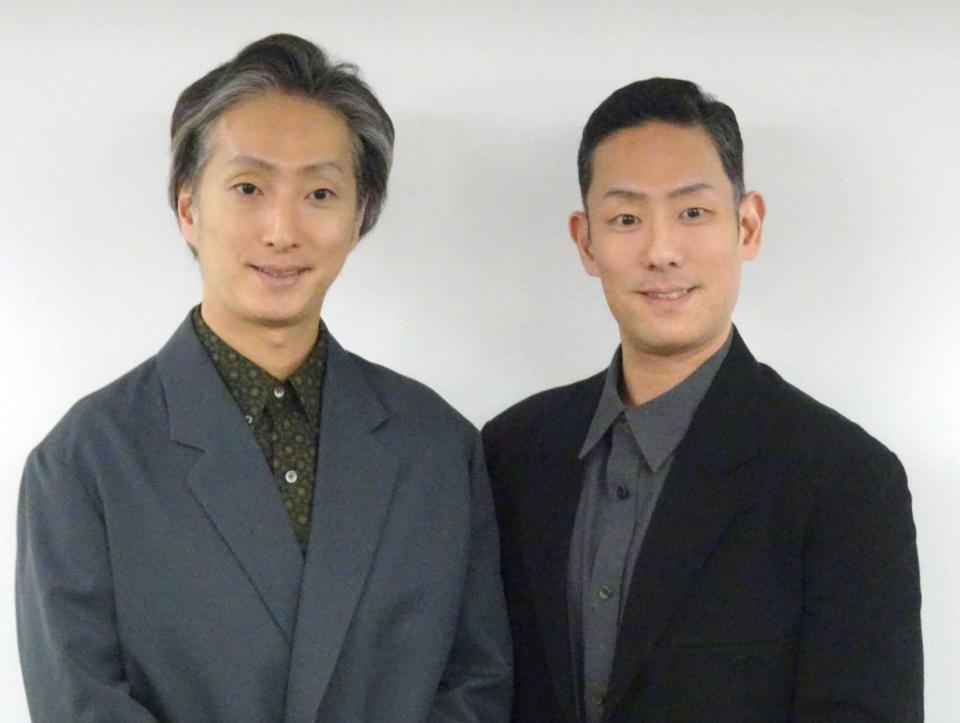 　中村勘九郎（右）と中村七之助