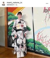 中根舞美のインスタグラム（ｍａｍｉ＿ｎａｋａｎｅ＿ｔｘ）より