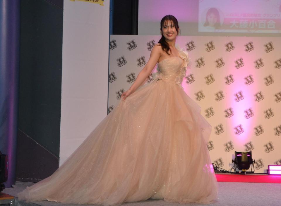 　ＪＪモデルオーディション２０２５　＃Ｊ－ＧＩＲＬ　国民的彼女　グランプリの大藤小百合さん