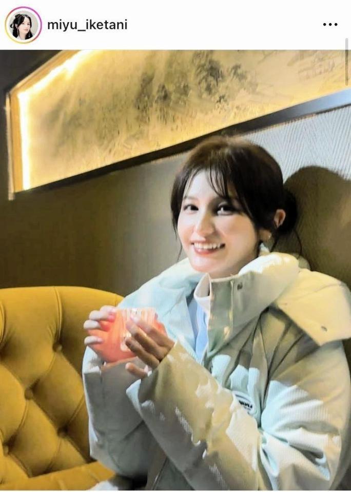 池谷実悠さんのインスタグラム（ｍｉｙｕ＿ｉｋｅｔａｎｉ）より
