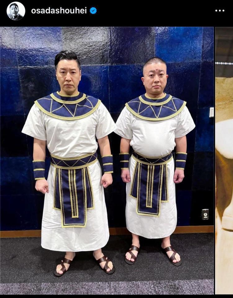 チョコプラ・長田のインスタグラム＠ｏｓａｄａｓｈｏｕｈｅｉから