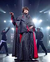 　パフォーマンスをする宮野真守（提供・山内洋枝）