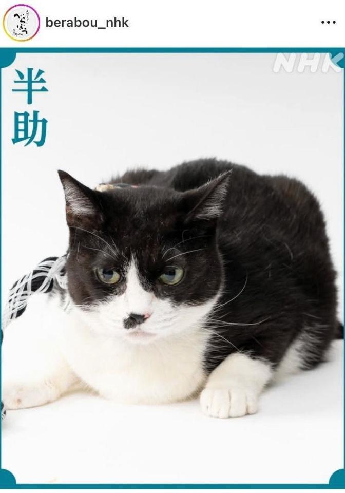 　ＮＨＫ大河「べらぼう」インスタグラム（ｂｅｒａｂｏｕ＿ｎｈｋ）より