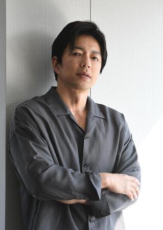 　助演男優賞に輝いた大沢たかお（撮影・佐々木彰尚）