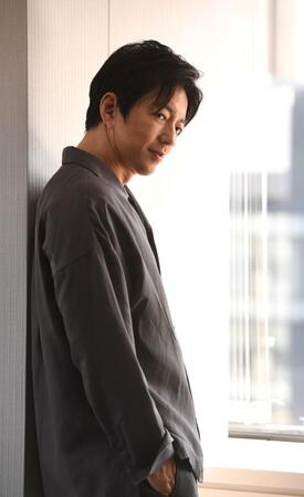 　助演男優賞に輝いた大沢たかお（撮影・佐々木彰尚）
