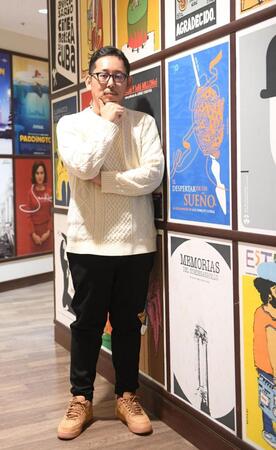 　映画「あんのこと」で監督賞に輝いた入江悠監督（撮影・佐々木彰尚）