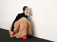 　主演女優賞の河合優実（撮影・棚橋慶太）