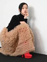 　主演女優賞の河合優実（撮影・棚橋慶太）