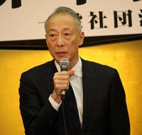 　会見に出席した東宝株式会社代表取締役社長の松岡宏泰氏